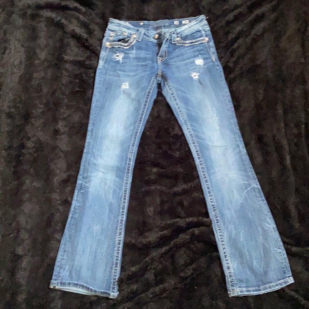 Miss Me Distressed Boot Cut